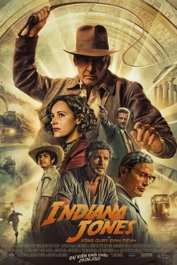 Poster phim Indiana Jones và Vòng Quay Định Mệnh trên Motchill