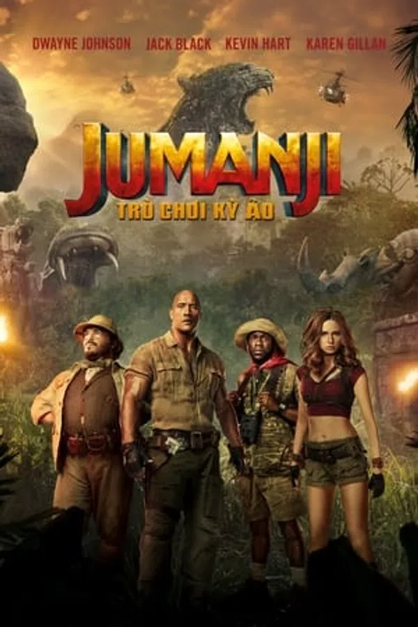 Poster phim Jumanji: Trò Chơi Kỳ Ảo trên Motchill