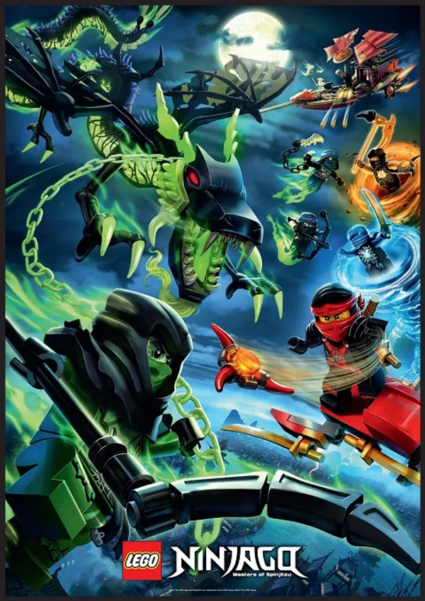 Poster phim LEGO Ninjago: Những Con Rồng Trỗi Dậy (Phần 5) trên Motchill