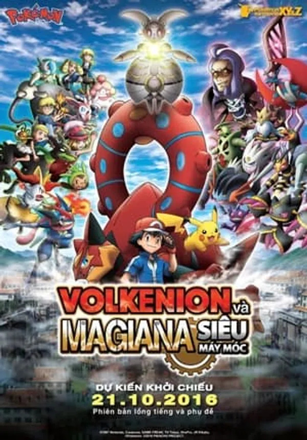 Poster phim Pokemon Movie 19: Volkenion Và Magiana Siêu Máy Móc trên Motchill