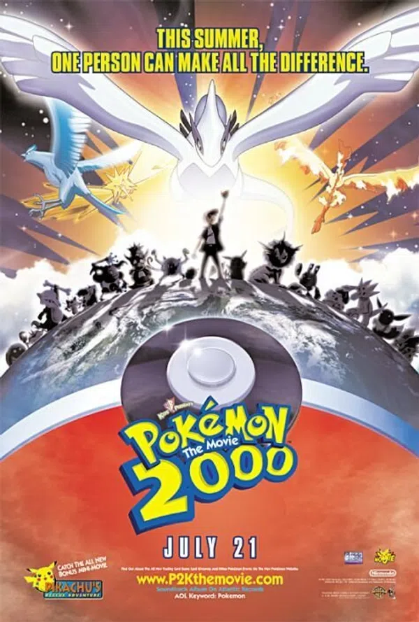 Poster phim Pokemon Movie 2: Sự Bùng Nổ Của Lugia Huyền Thoại trên Motchill