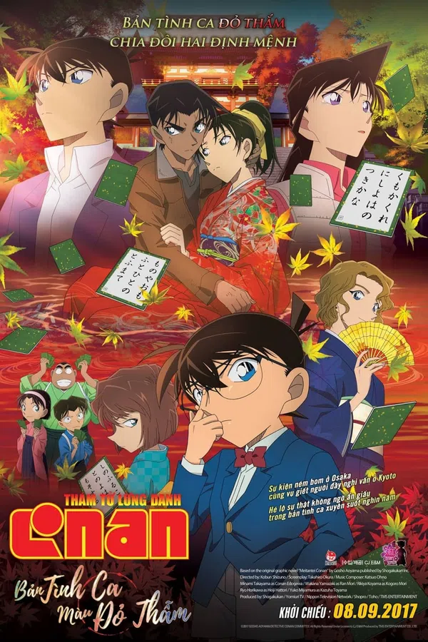 Xem Phim Thám Tử Lừng Danh Conan 21: Bản Tình Ca Màu Đỏ Thẫm Vietsub HD Online